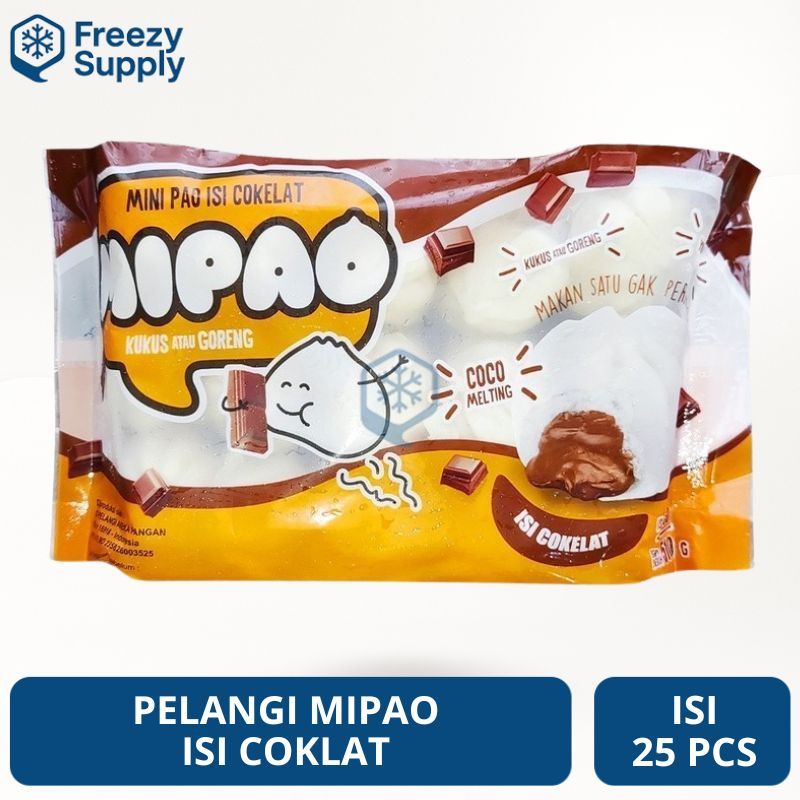 Pelangi Mipao Isi Coklat Isi 25 Pcs