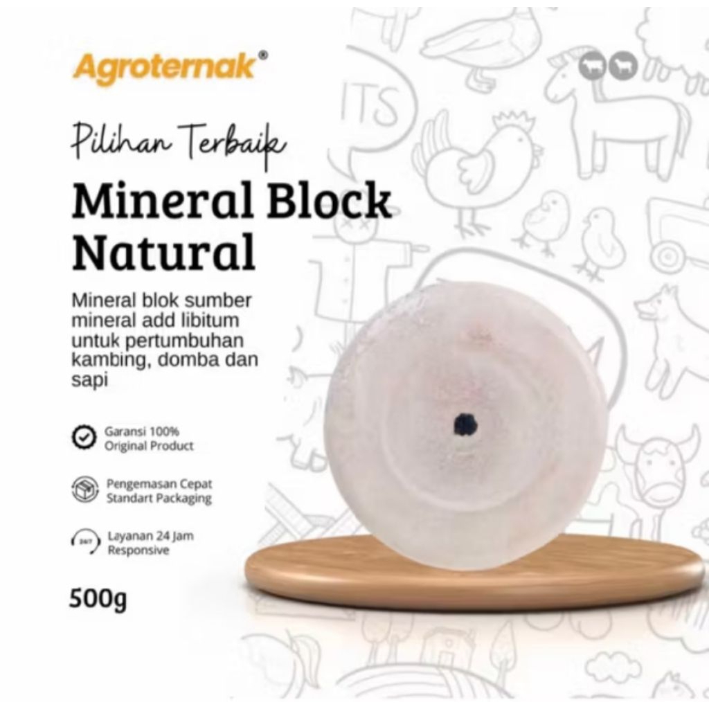 mineral blok untuk kambing dan sapi
