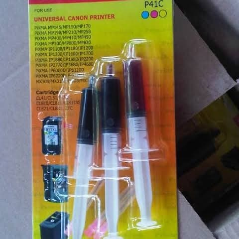 tinta suntik printer canon warna