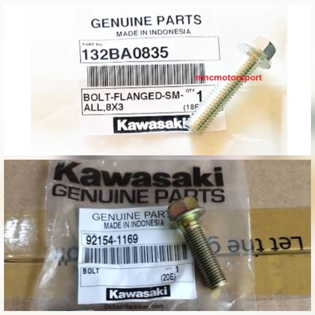 baud segitiga atas bawah klx s l g original
