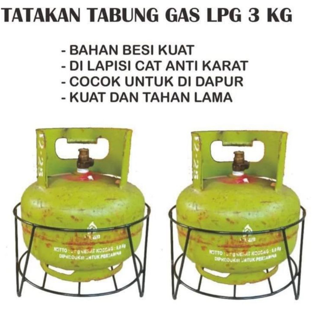 TATAKAN BESI GAS 3KG / TATAKAN GAS