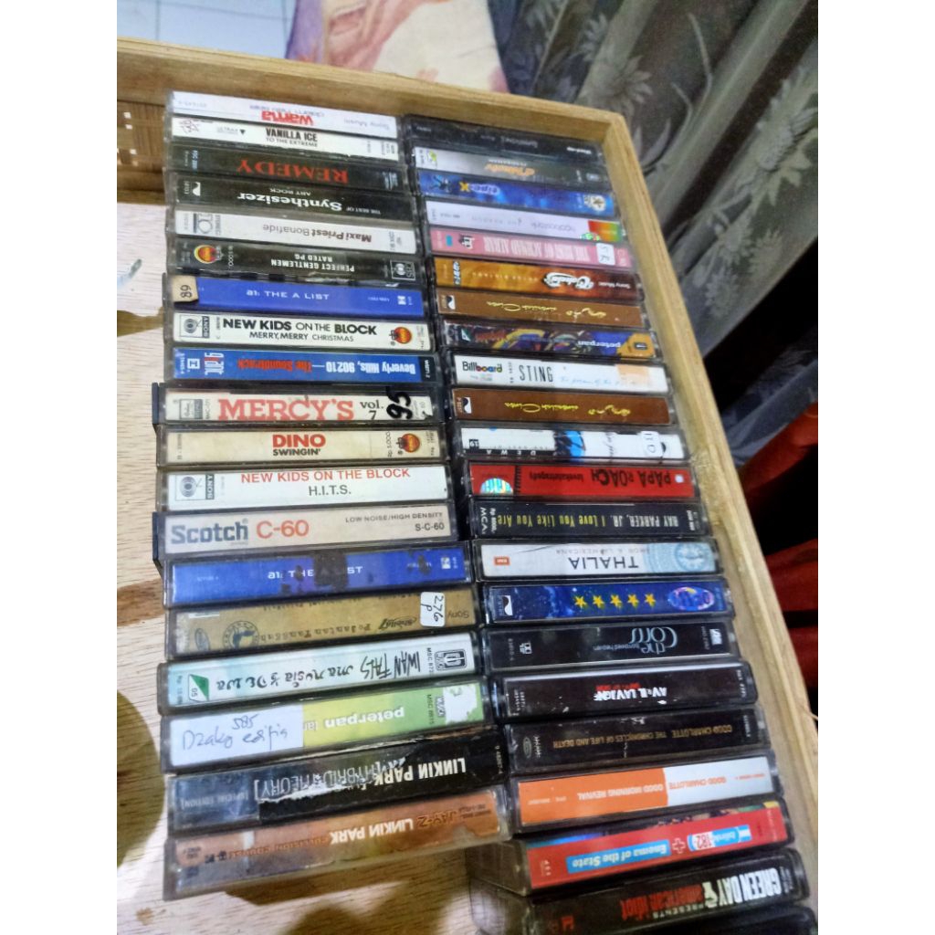 kaset jadul tape
