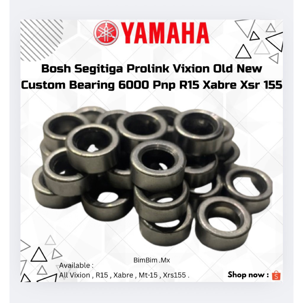 Bosh Segitiga Prolink Vixion Old New Custom Bearing 6000 Pnp R15 Xabre Xsr 155