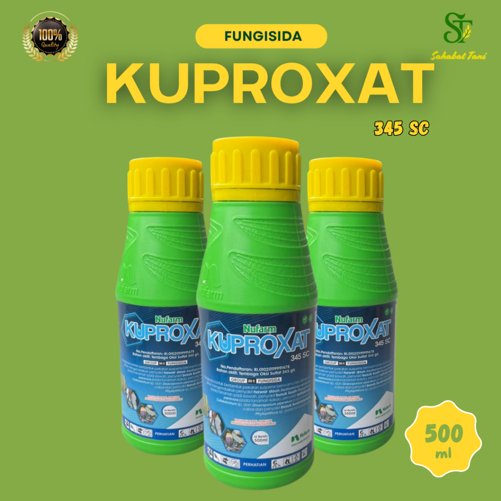 FUNGISIDA KUPROXAT 345 SC 500ml - Tembaga Oksi Sulfat
