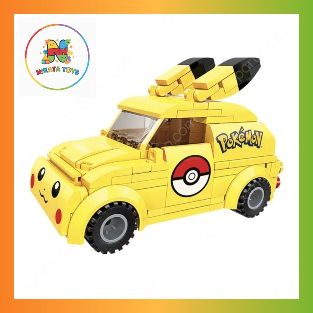 Nikata Toys - AA1 [KINGDOM] Keeppley Pokemon Pikachu Mini Car