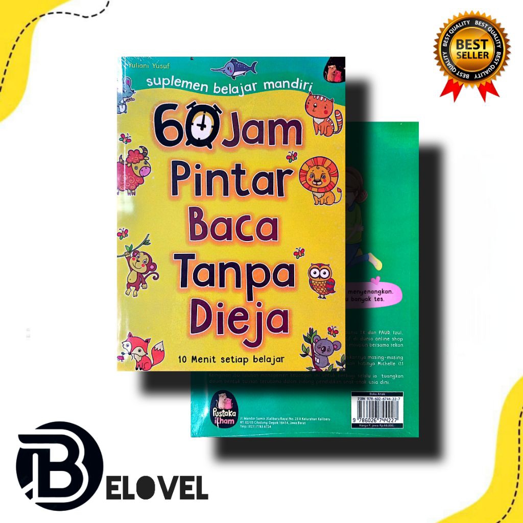 Buku Anak TK Paud Pintar Baca