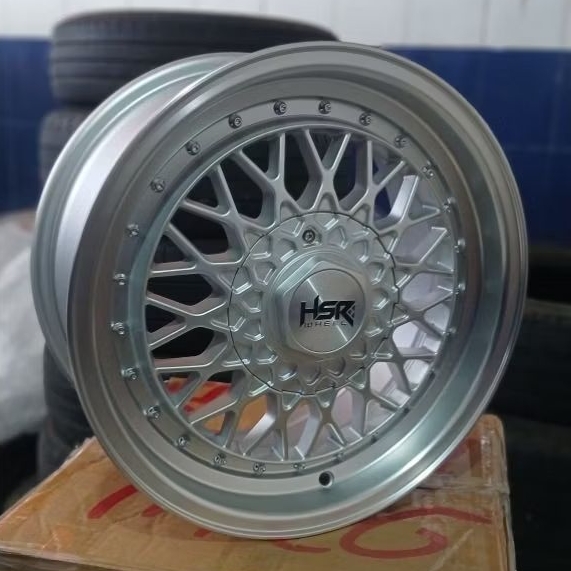 Velg mobil celong ring 15 model BBS RS R15 pas di Corolla Baleno Avanza Livina Yaris dll