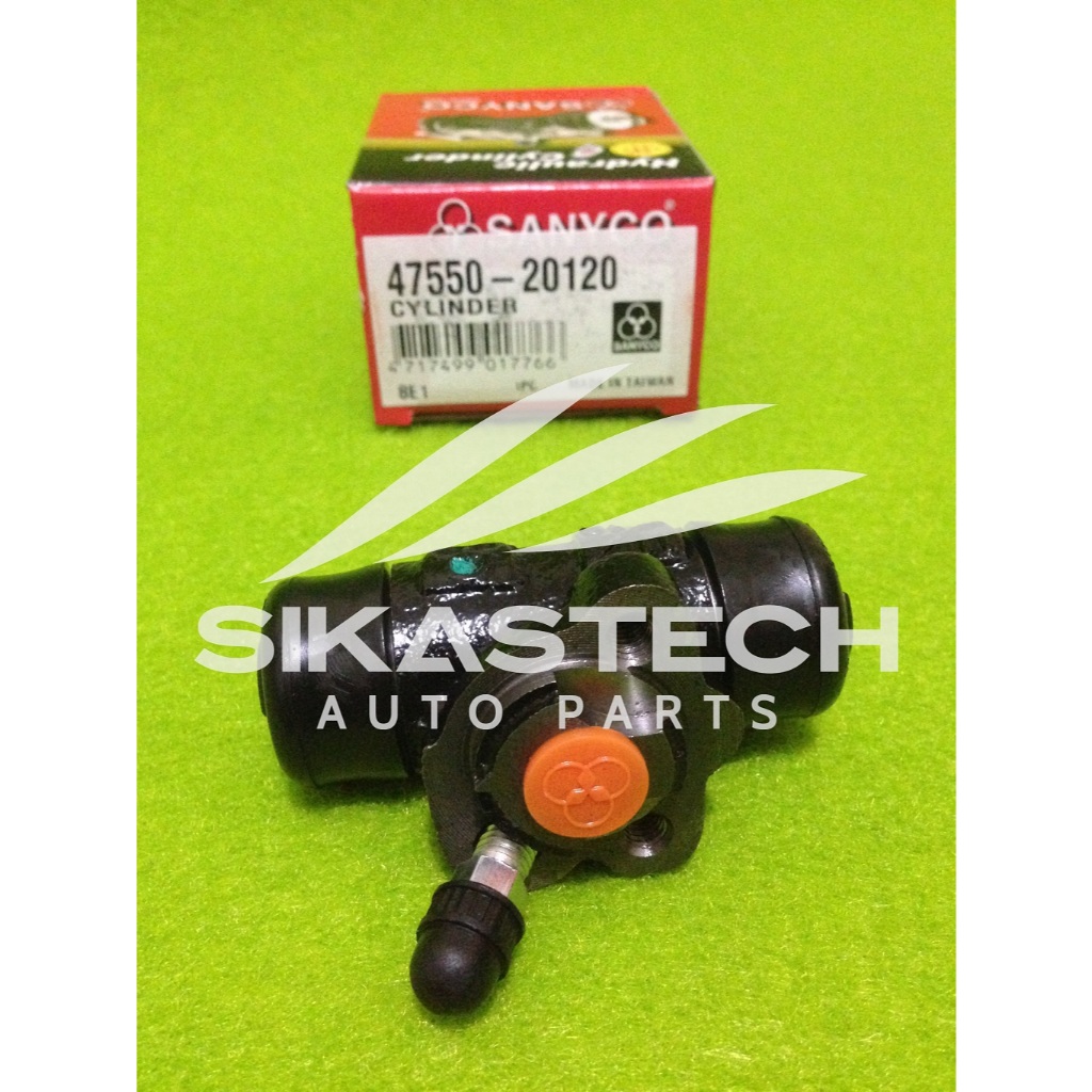 47550-20120 RIGHT REAR WHEEL BRAKE CYLINDER ASSY / MASTER REM BELAKANG KANAN 11/16" TOYOTA COROLLA A
