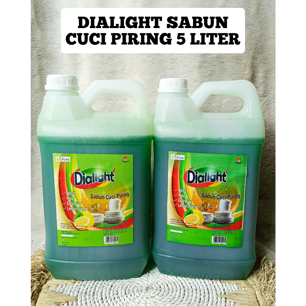 SABUN CUCI PIRING DIALIGHT 5 LITER