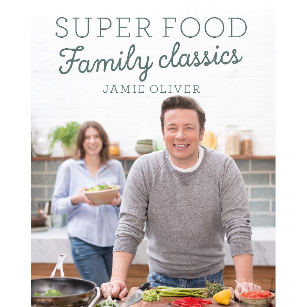 Buku Resep Masakan Preloved - Jamie Oliver: Family Superfood Family Classics - Used Cooking Book