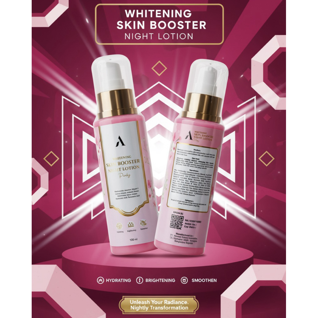 LOTION NIGHT BOOSTER INFUSSED PINKY