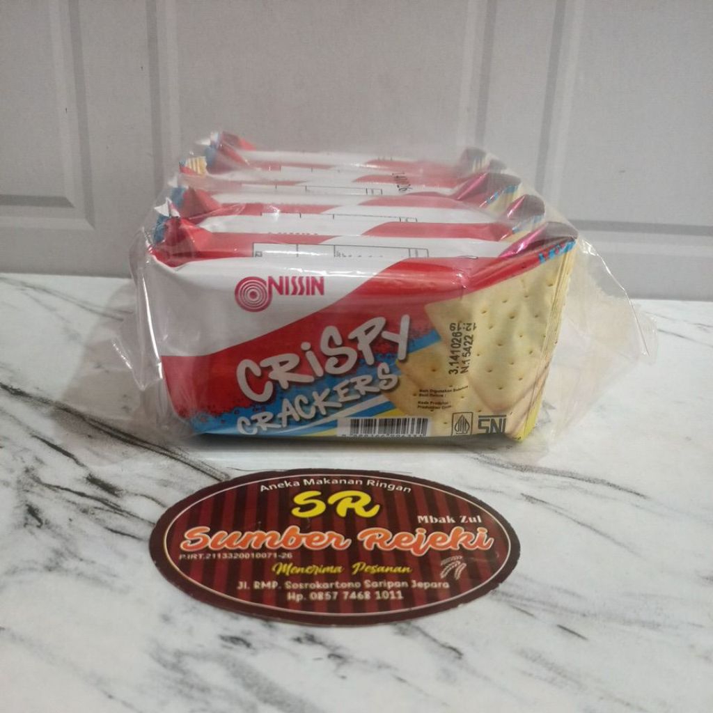 NISSIN CRISPY CRACKERS ISI 10PCS RASA KEJU