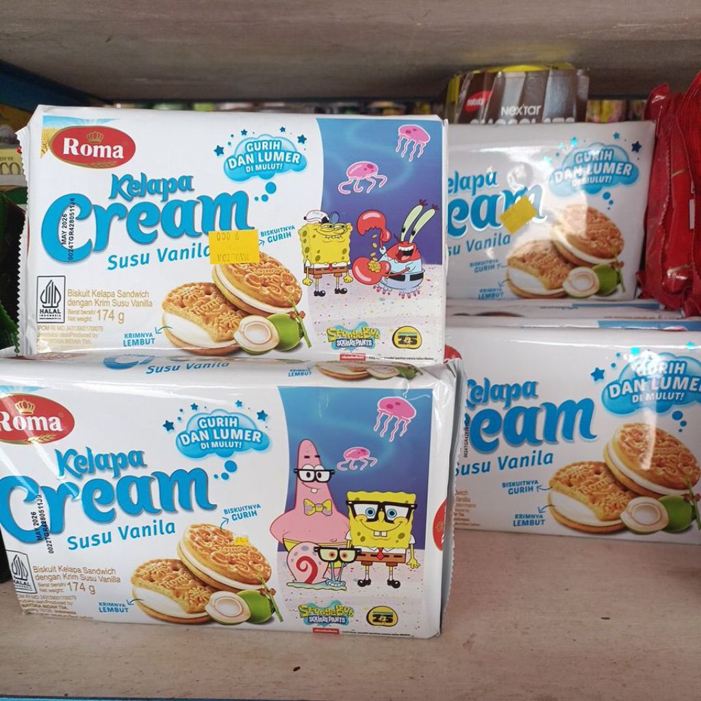 ROMA KELAPA CREAM SUSU VANILA
