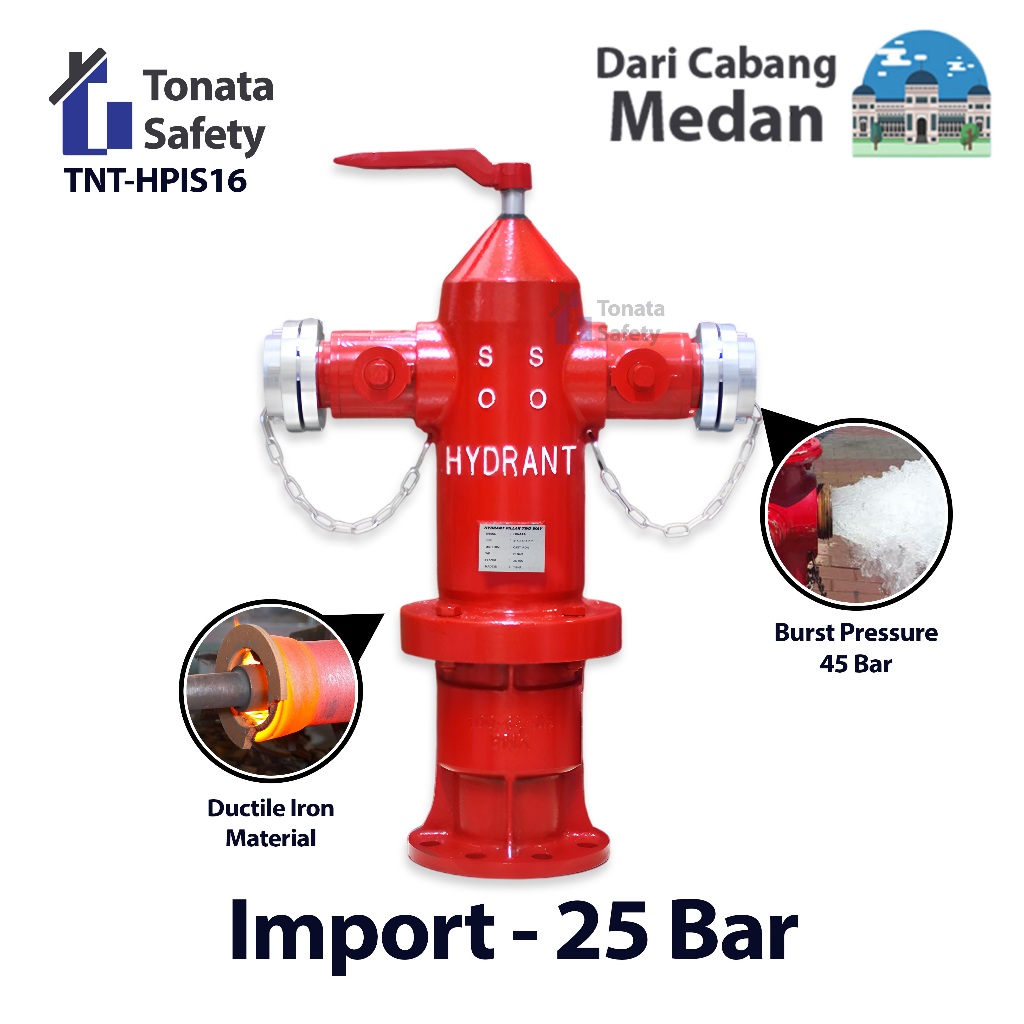 Hydrant Pillar Tonata Two Way Storz / Hydrant Pillar Two Way Import / Pilar Hydrant Two Way Storz / 