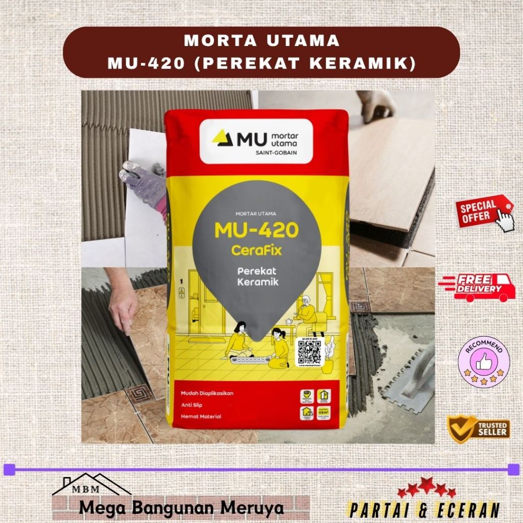 Mortar Utama MU 420 25 Kg