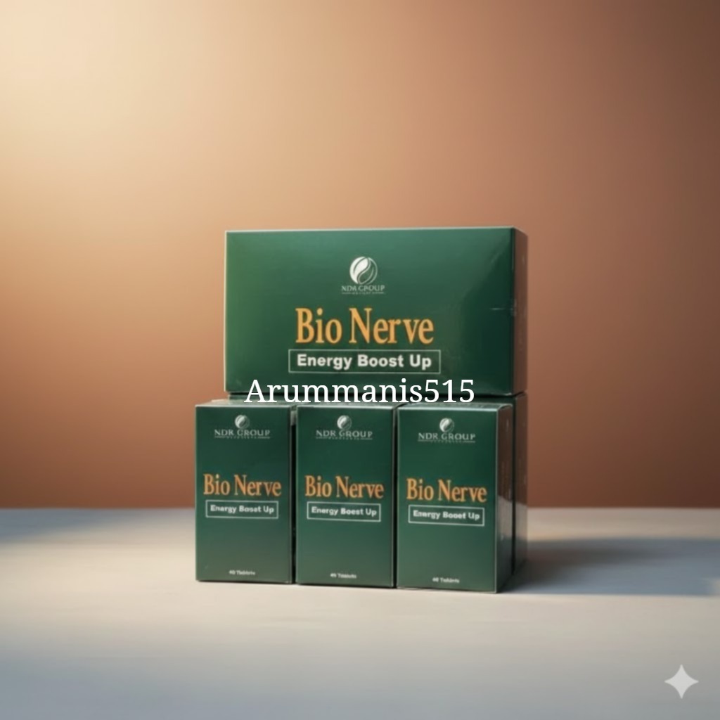PROMO: BIO NERVE NDR MALAYSIA 1 BOX 6 BOTOL ORIGINAL