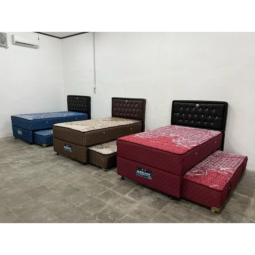 Kasur Bed Sorong Bigland | Bed Sorong Anak Empuk | Bed Sorong Murah Palembang