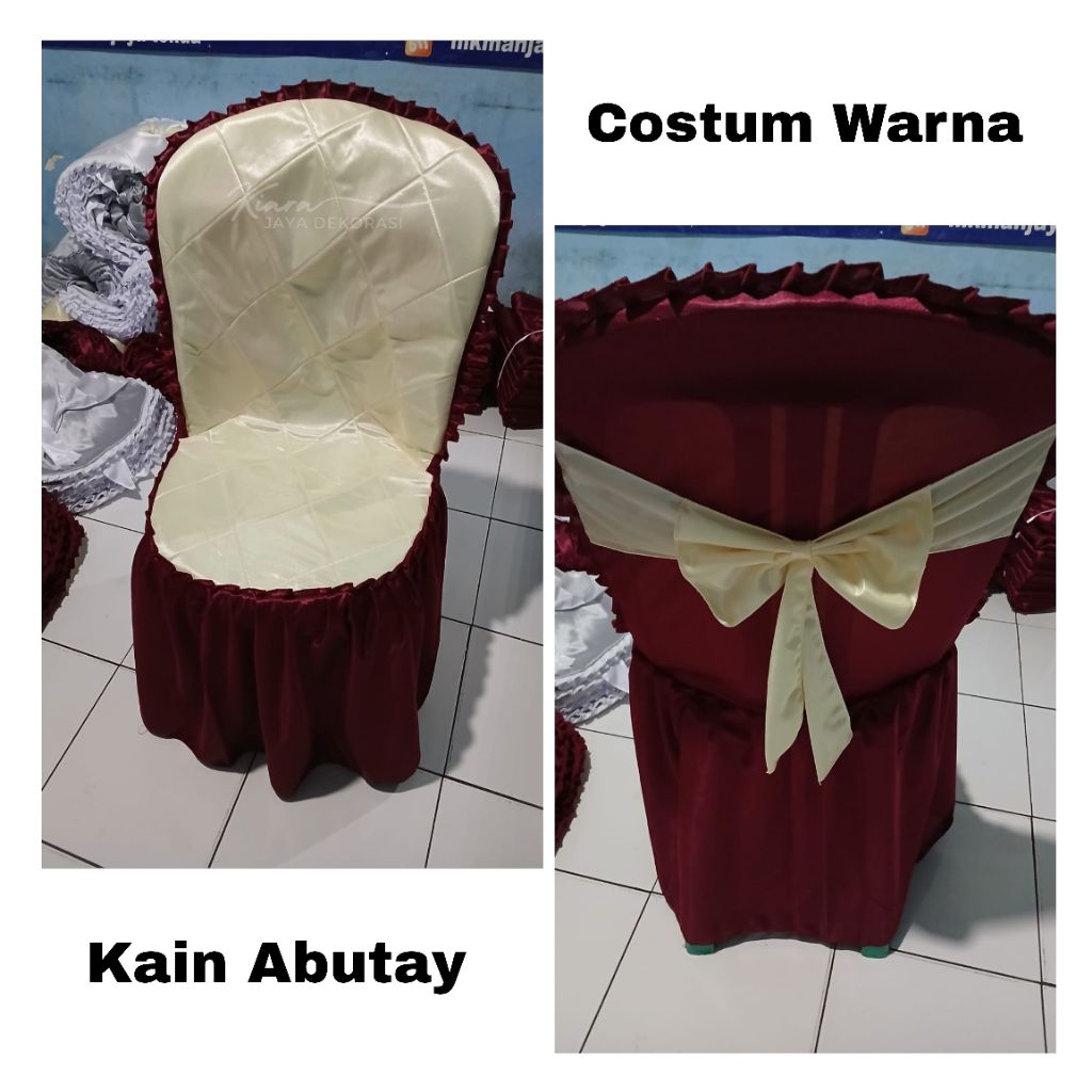 Sarung Kursi Napolly Pelastik 101,102,209 Lengkap Dilapisi Busa [costum warna]