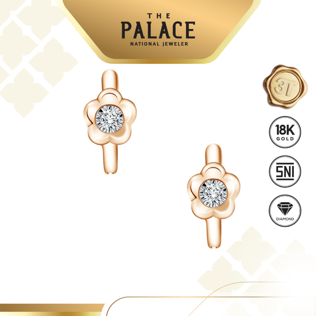 The Palace DJ Flower Earring / Anting Anak