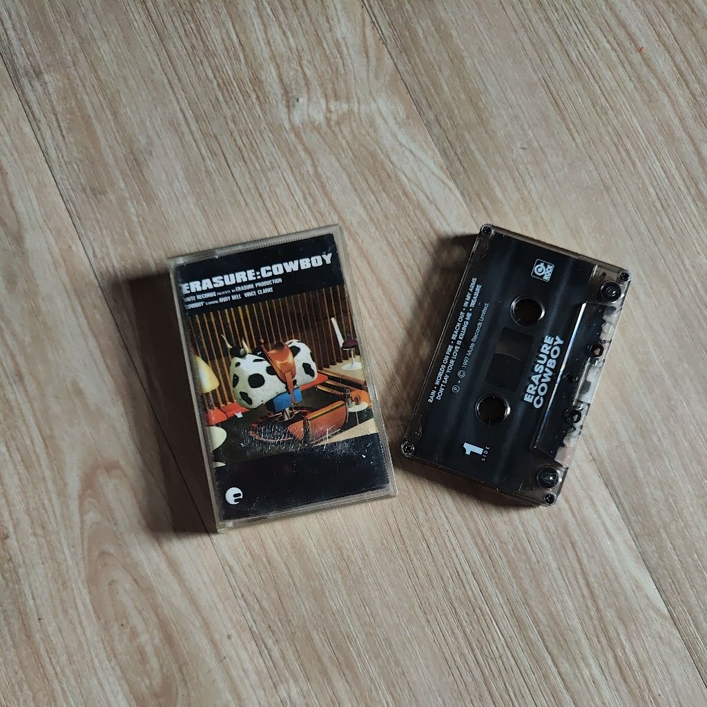 Kaset Pita Erasure - Cowboy Original Used