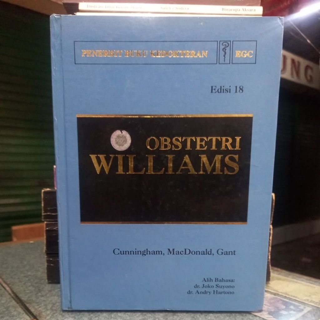 buku obstetri williams edisi 18 original bekas
