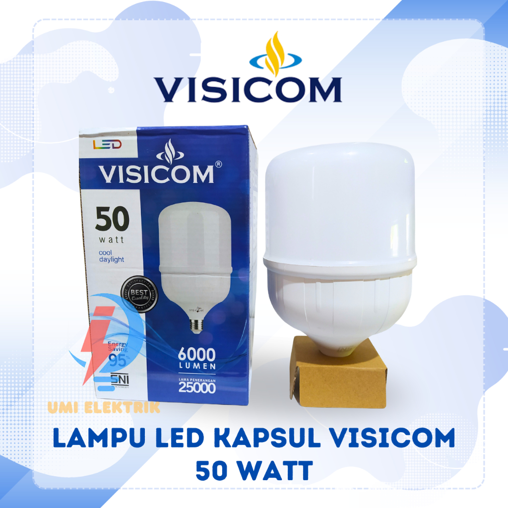 VISICOM LAMPU LED KAPSUL 50 WATT