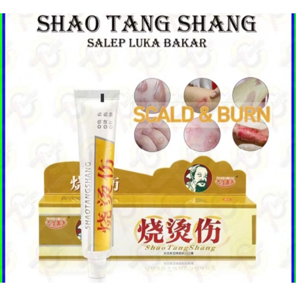 SHAOTANGSHANG Obat Luka Bakar Melepuh Salep Huatuo 100% Original Herbal Cina Keloid XX106