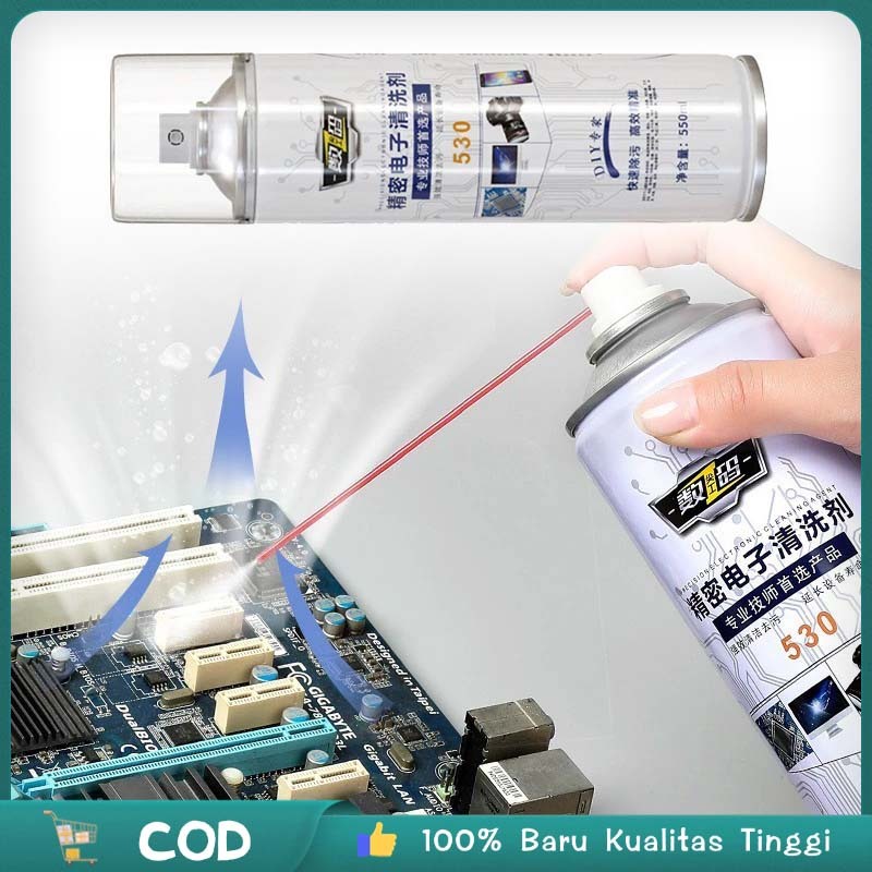 Cairan Pembersih Elektronik Contak Cleaner Pembersih Potensio Elektronik