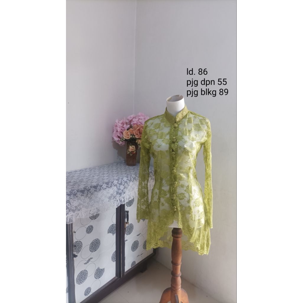 atasan kebaya brokat preloved