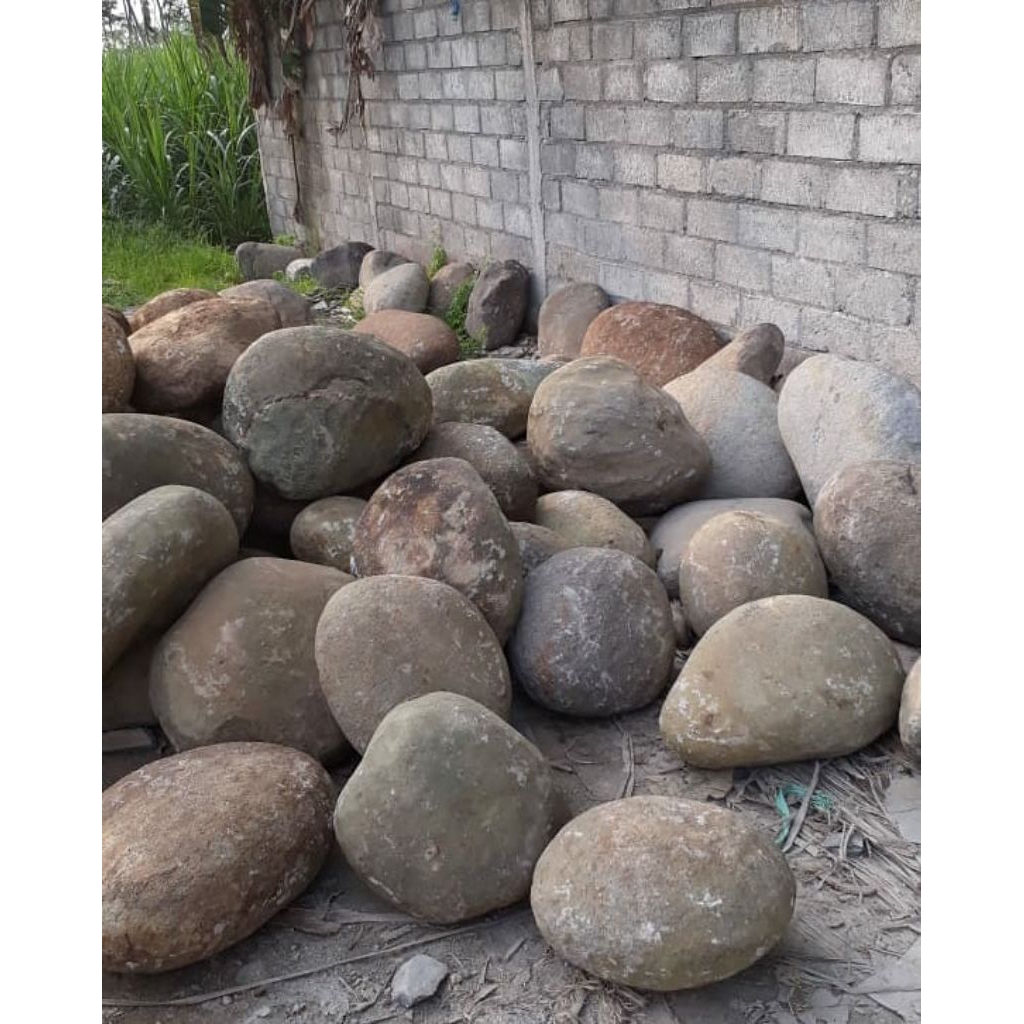 Kursi batu kali + batu kali