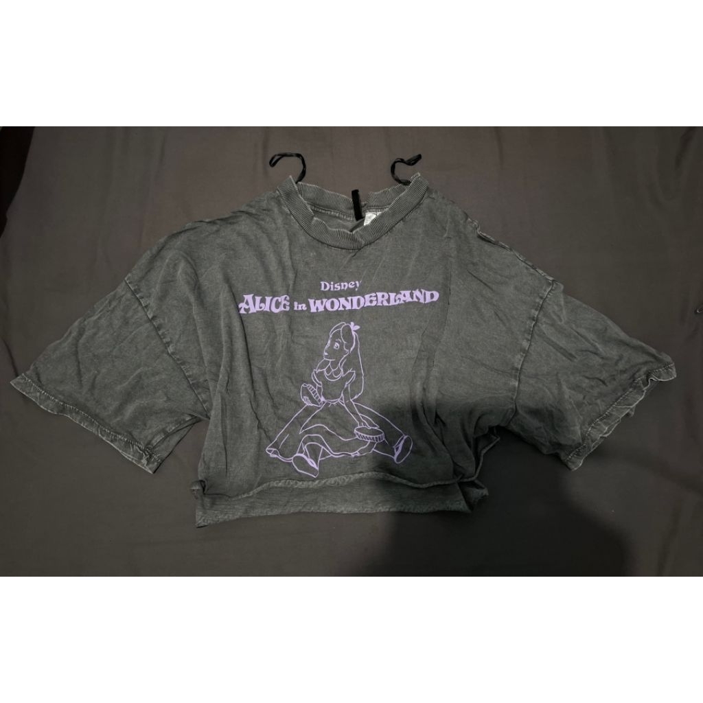 Crop Top H&M Alice In Wonderland
