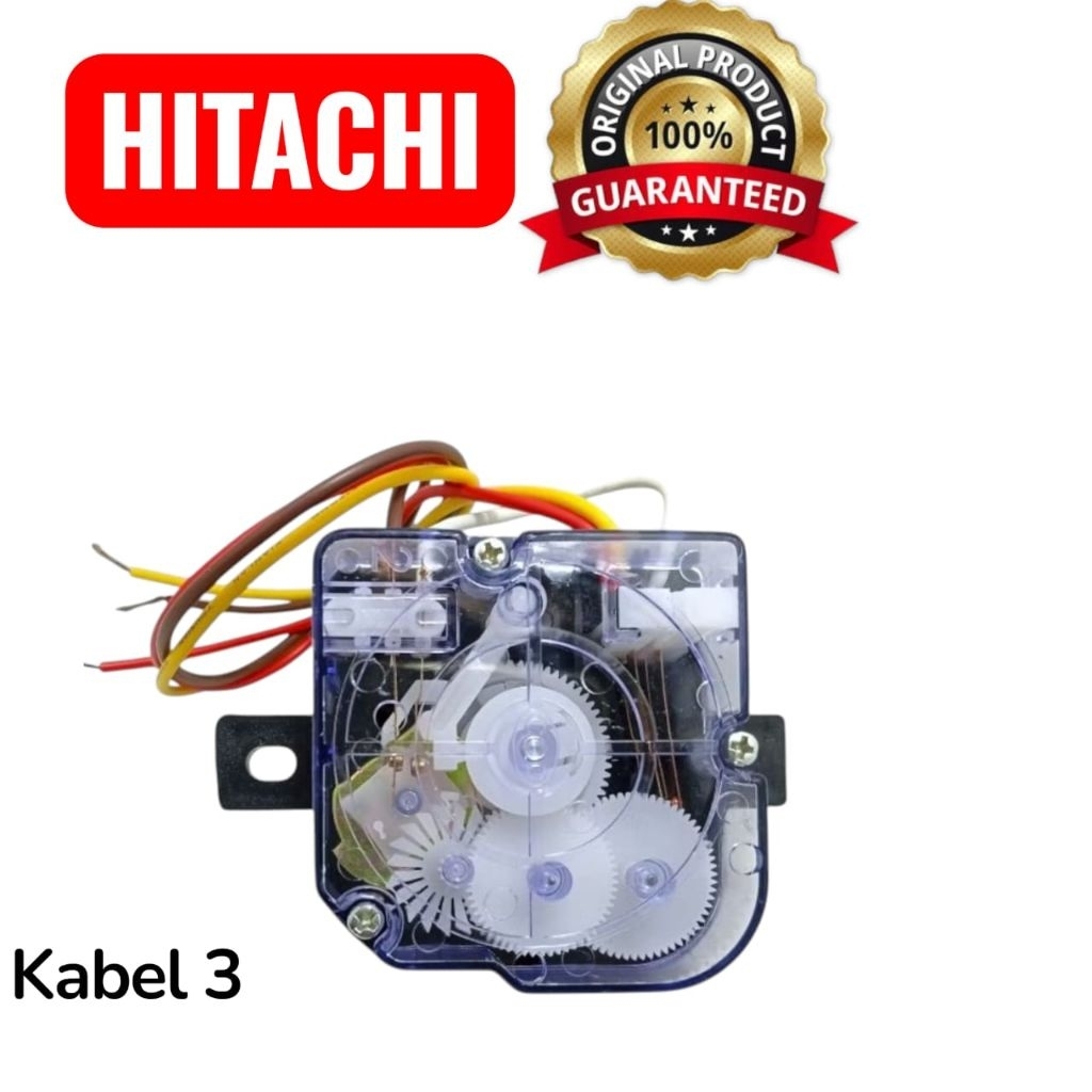 TIMER wash pencuci mesin cuci 2 tabung Hitachi