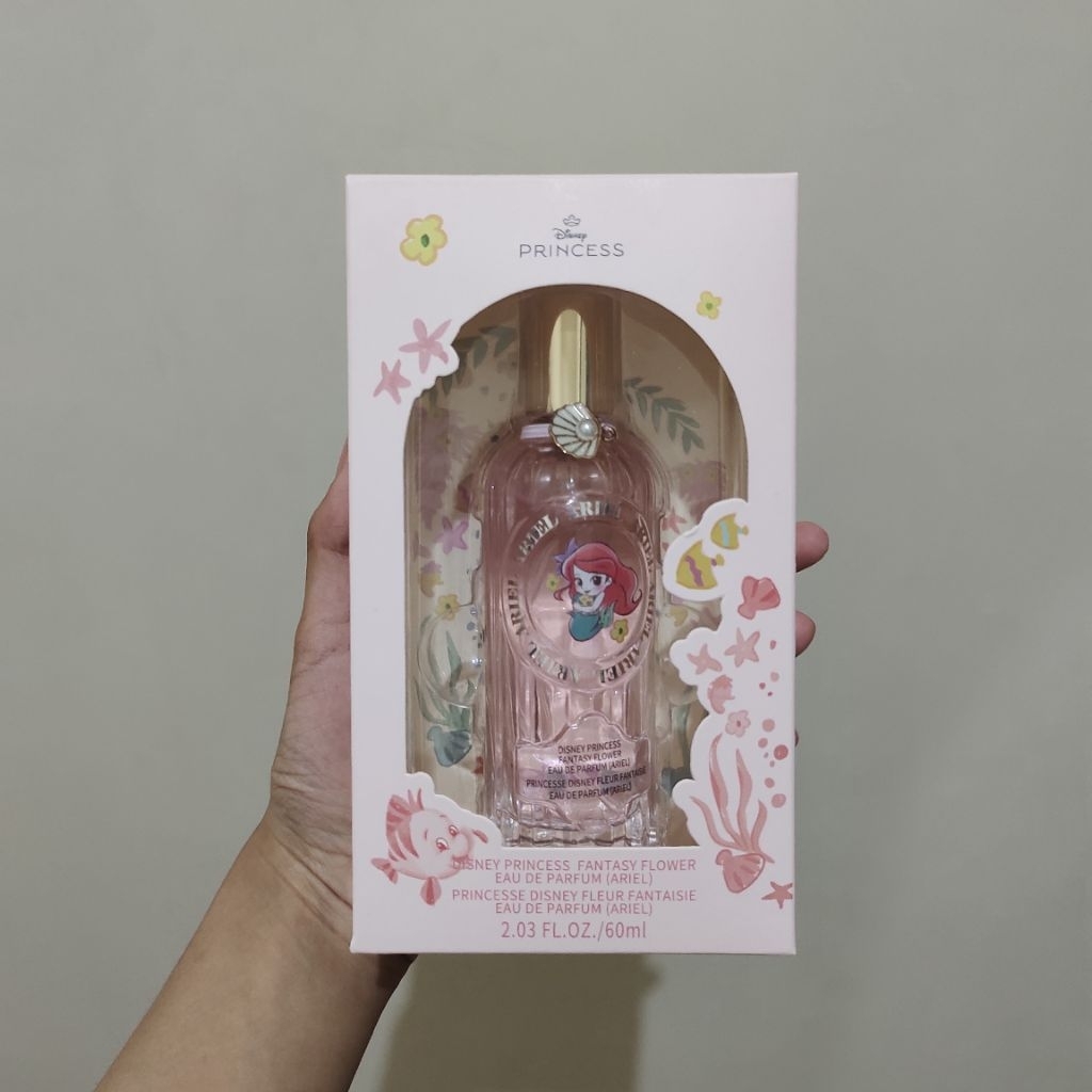 NEW Miniso x Disney Princess Ariel EDP Parfum Wanita 60ml