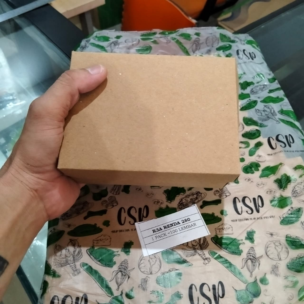 DUS KRAFT  R3A RENDA 280 CSP/DUS  MAKANAN/DUS KUE/100 PCS