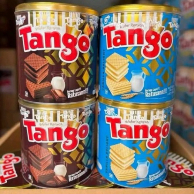 WAFER TANGO KALENG 300gr/WAFER TANGO COKELAT/WAFER TANGO VANILLA/ WAFER TANGO MURAH/HAMPERS NATAL/HA