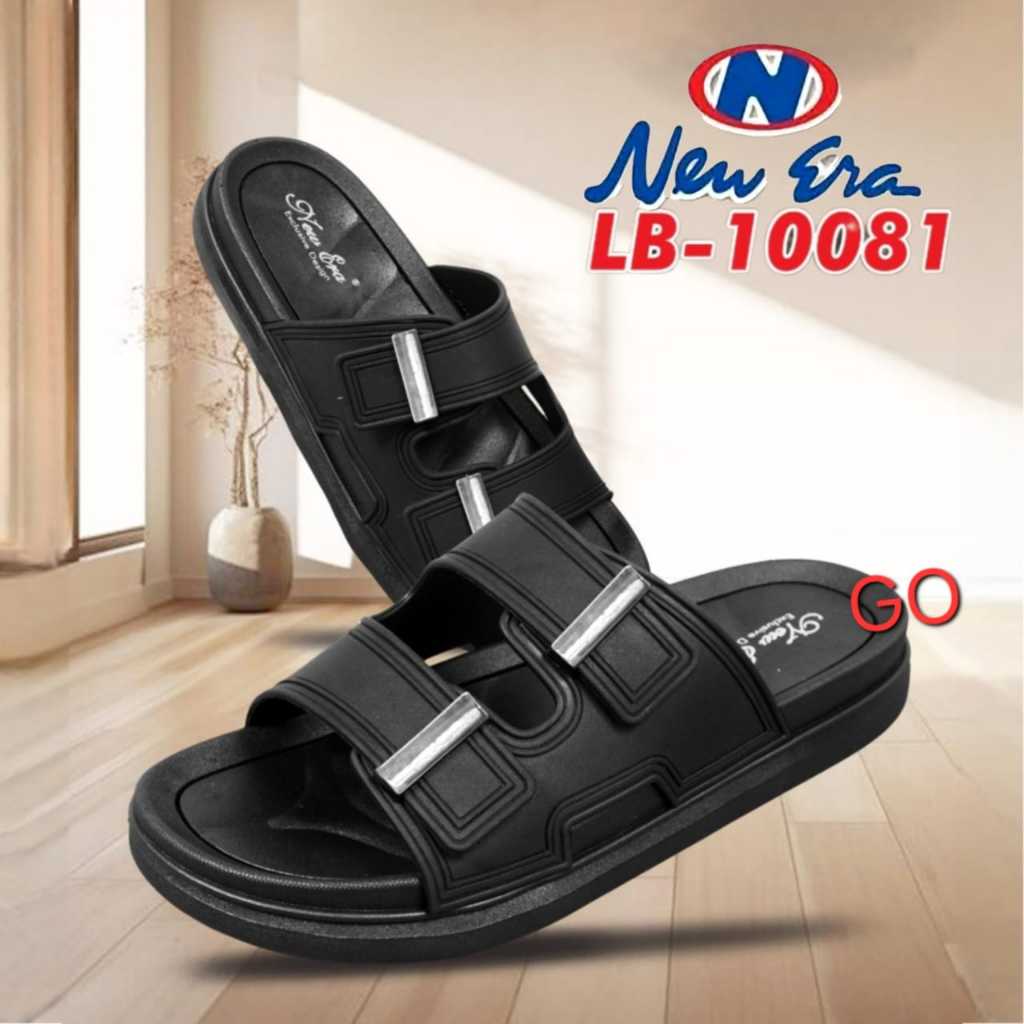 SoGO EW ERA LB 10081 Sandal Casual lady's Ring Sandal Jepit Sandal Slop Karet Wanita Size Terbaru 36