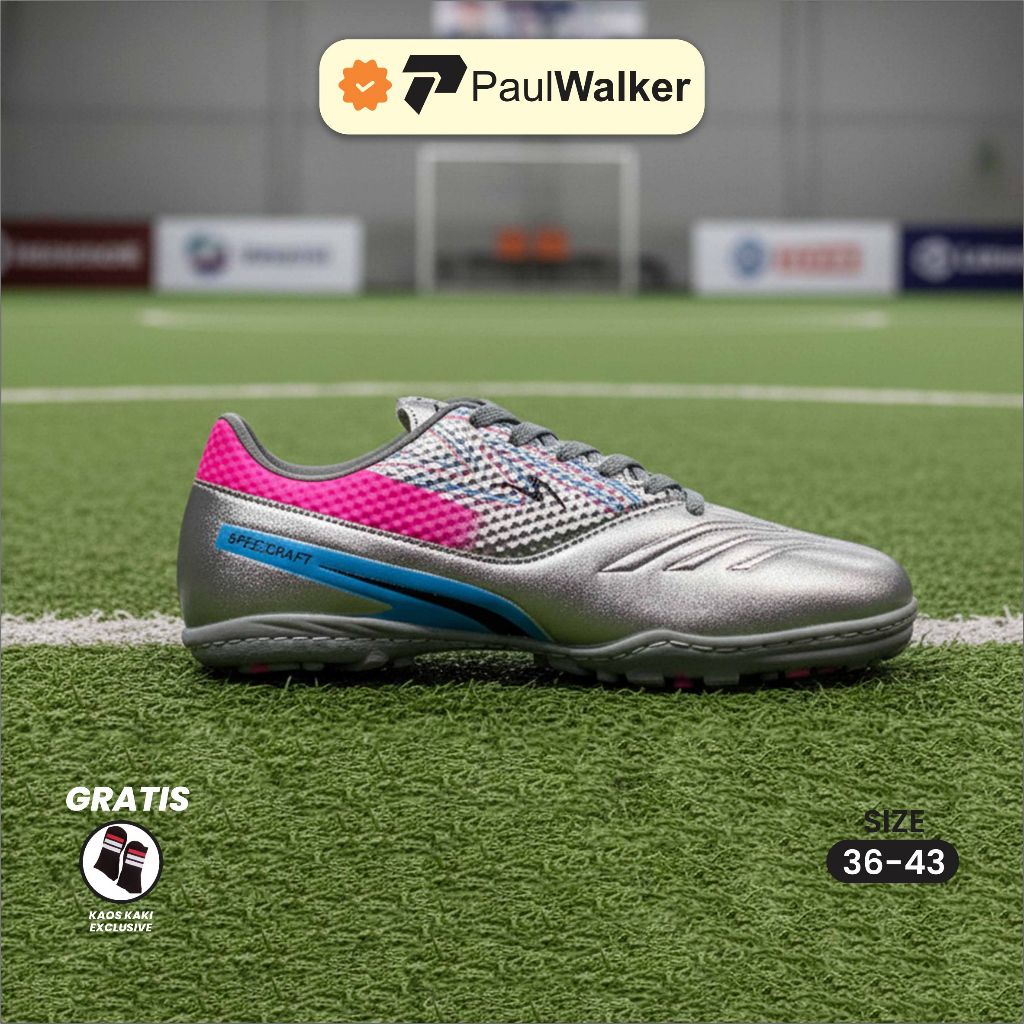 Sepatu Futsal Anak dan Dewasa Specs Accelerator Sudah di Sol Paul Walker ID
