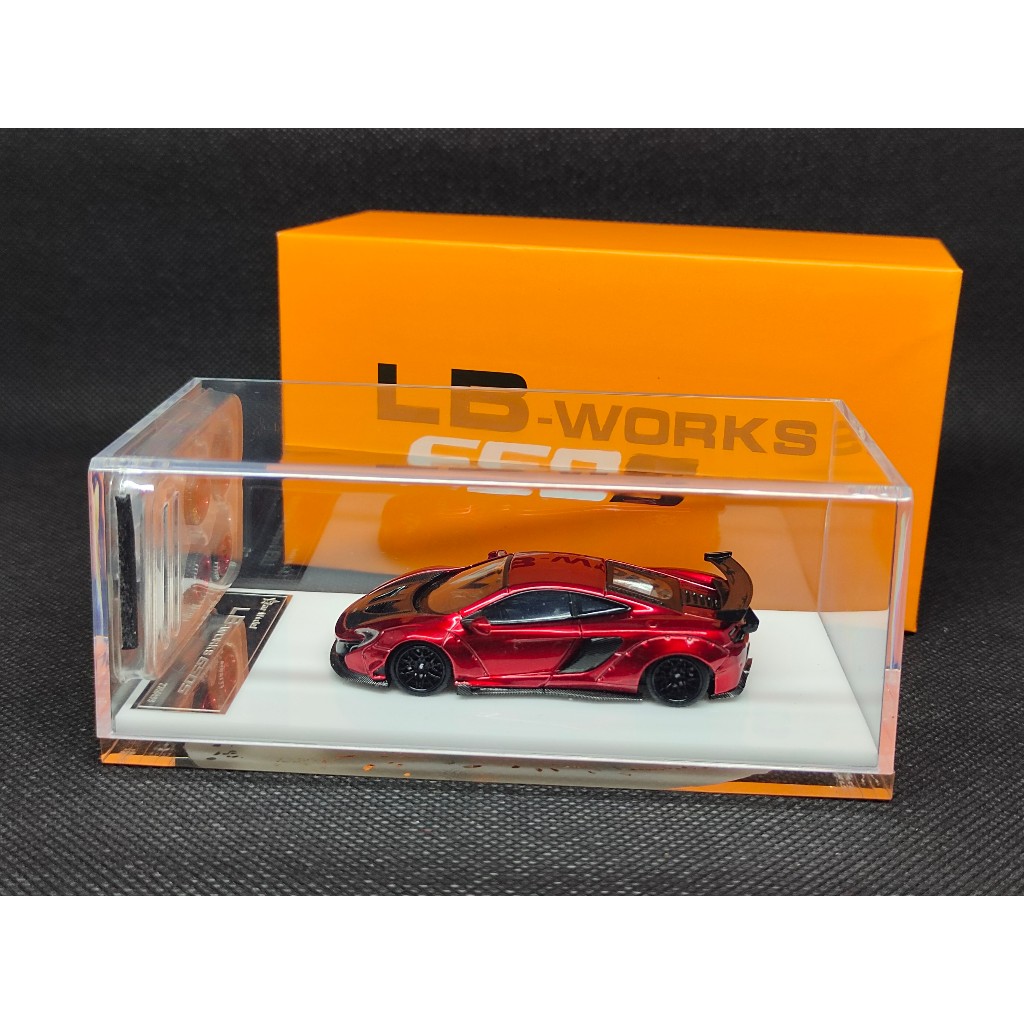 Star Model 1:64 LB-Works McLaren 650S Wide-Body - Metallic read Collection Edition