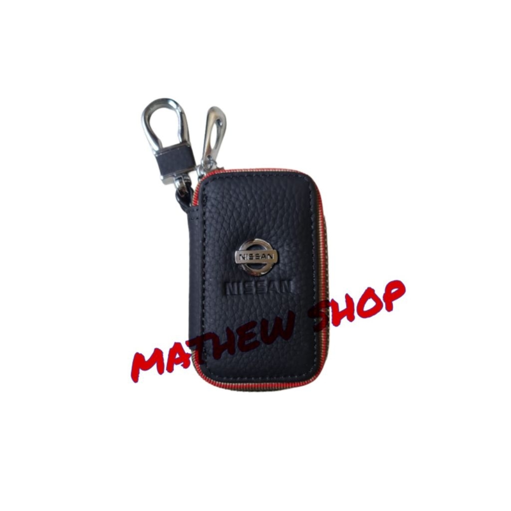 Dompet Stnk Kulit Logo Nissan / Gantungan Kunci Mobil Logo Nissan / Dompet Kunci Mobil Logo Nissan