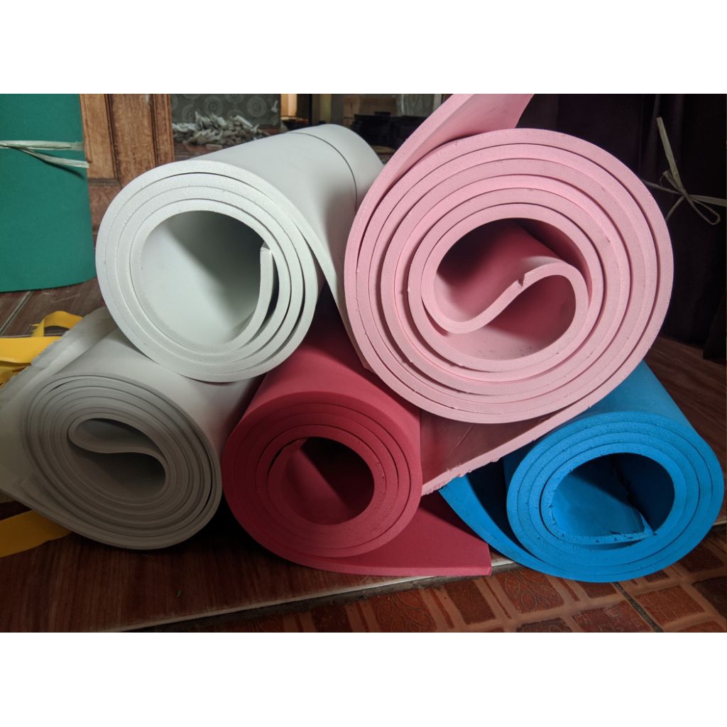 POTONGAN SPON EVA BUSA ATI KETEBALAN 5mm 50cm x 200cm  SPON EVA BUSA SPON EVA LEMBARAN FOAM ART