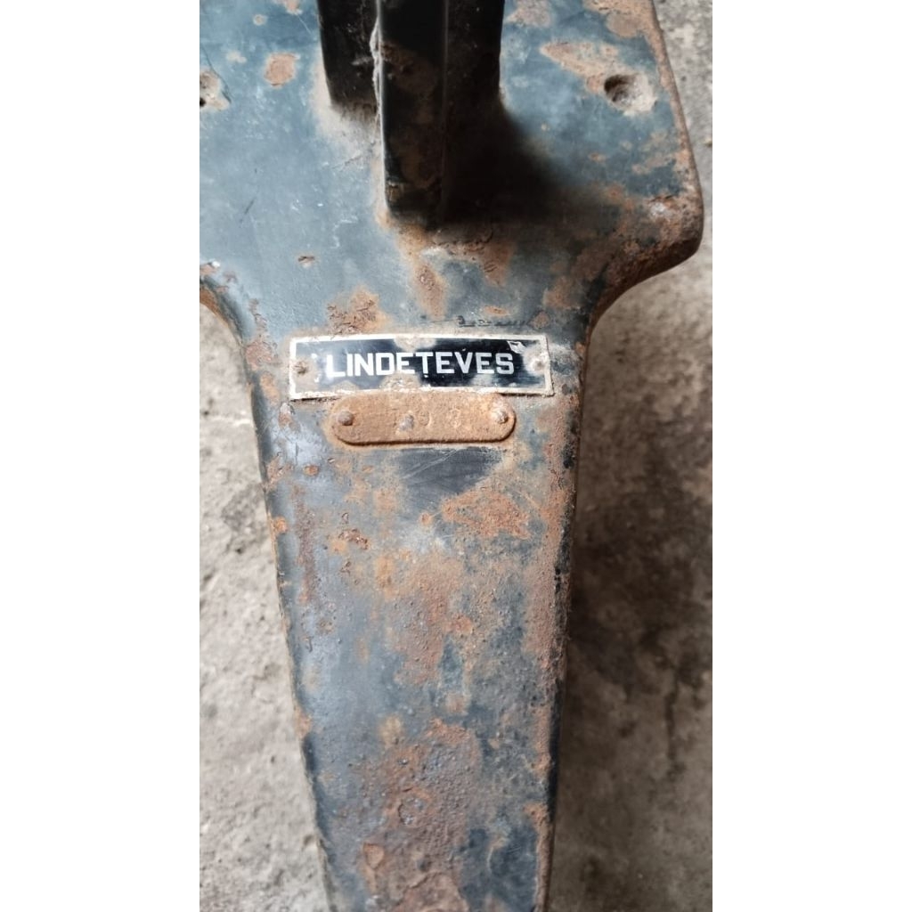 Clamp ragum antik jumbo Lindeteves  58x33 cm besi padat