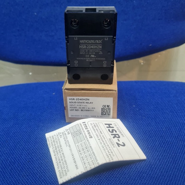 Hanyoung SSR HSR-2D40HZN pengganti SSR HSR-2D404Z 1Phase DC-AC Original