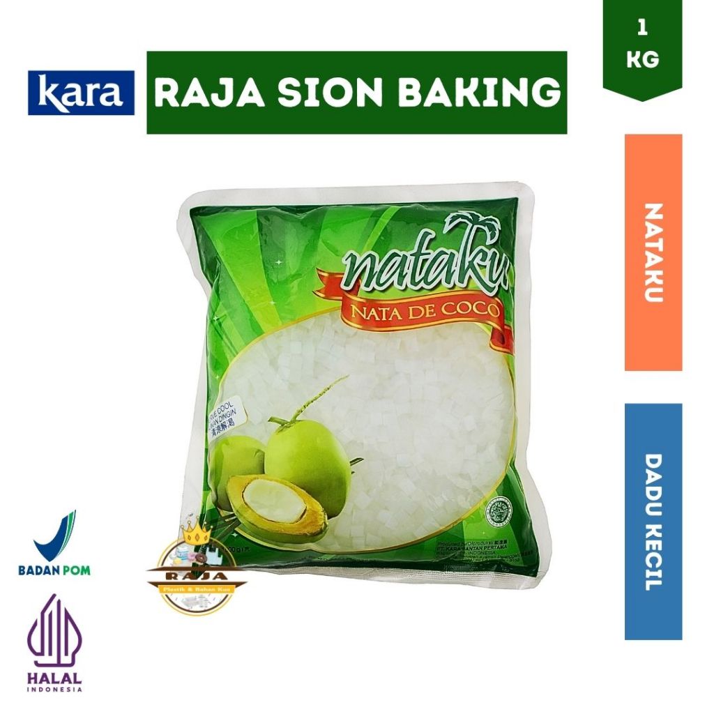 Nataku Nata De Coco 1 KG - Dadu Kecil