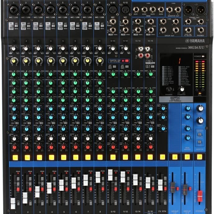 Mixer Yamaha MG16XU / MG 16 XU / MG 16XU