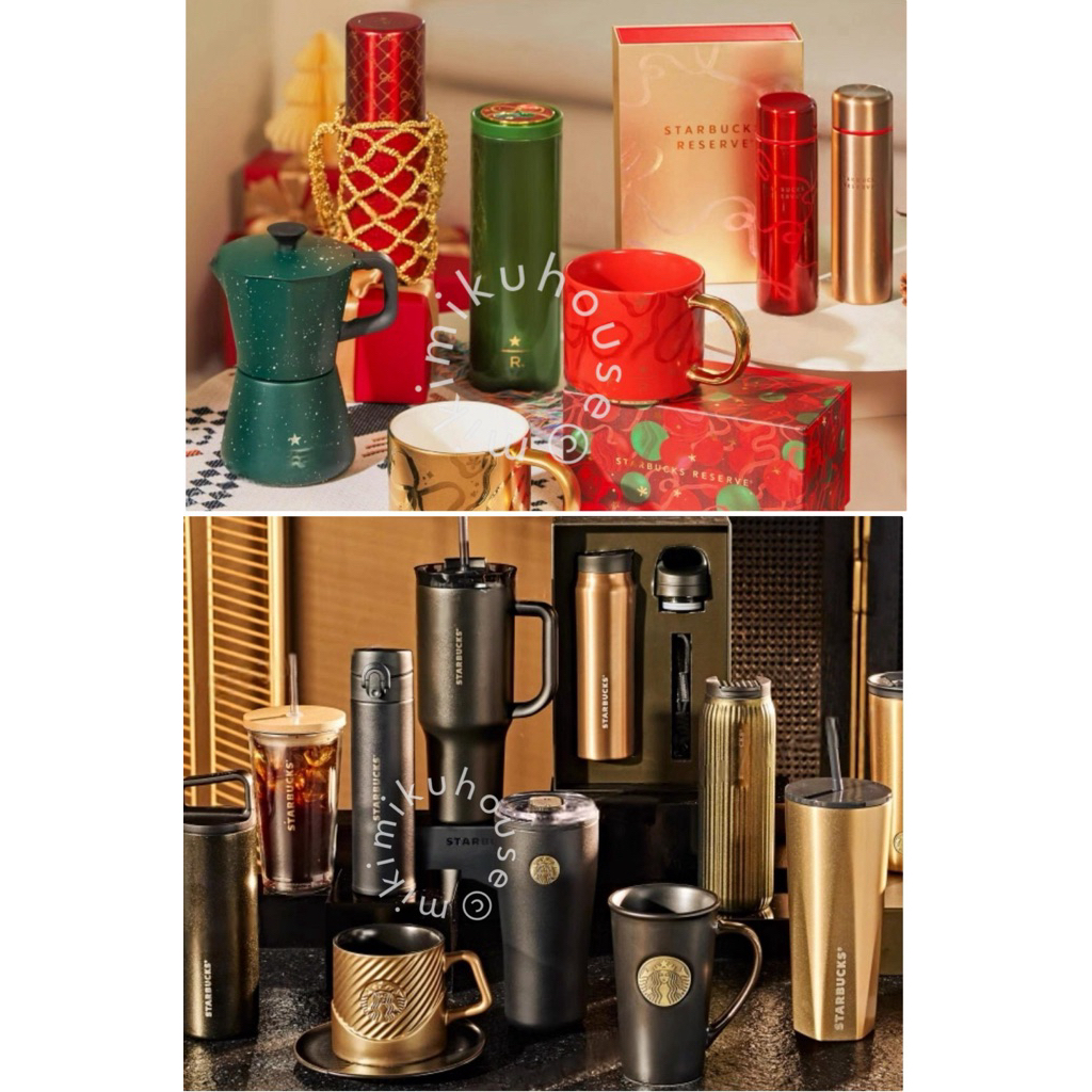 STARBUCKS RESERVE EXCLUSIVE CHINA CHRISTMAS 2025 WINTER ROASTERY TUMBLER TUMBLR BOTOL KOPI PANAS DIN