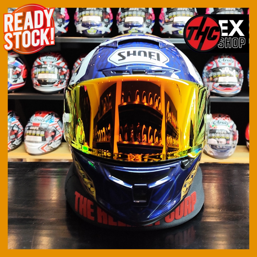 SHOEI X14 MARQUEZ MOTEGI 3 SIZE M FULL FACE 2ND HELMET