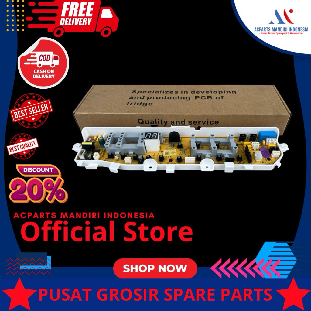 SAMSUNG WA90H4200SG ( WA90H4200SG/SE ) 9.0kg, Modul pcb mesin cuci Top Loading