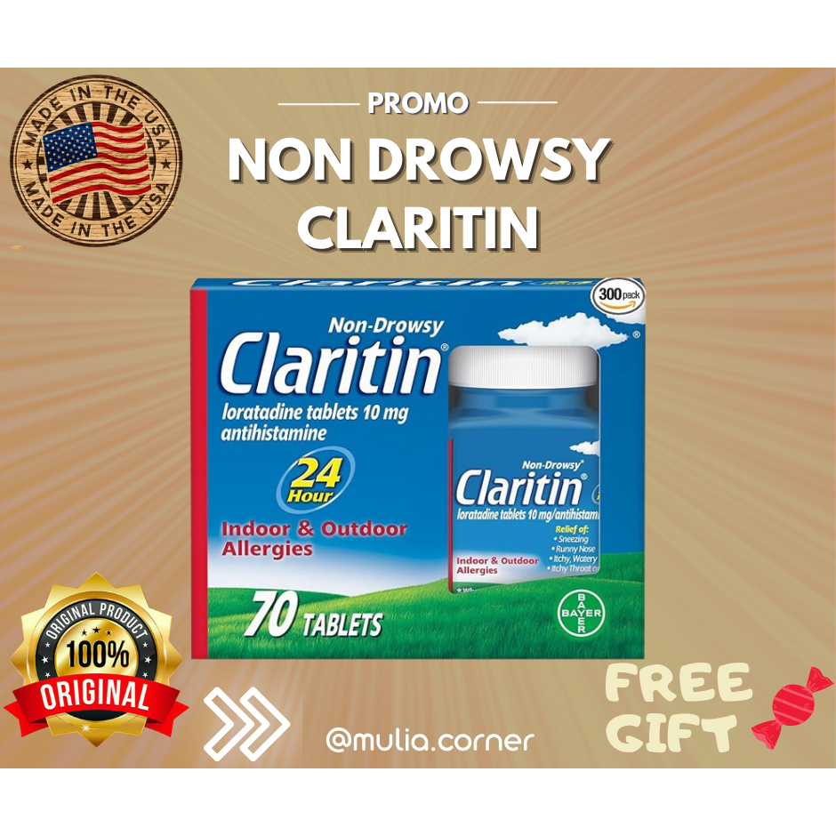 Non Drowsy claritin 70 Tablets