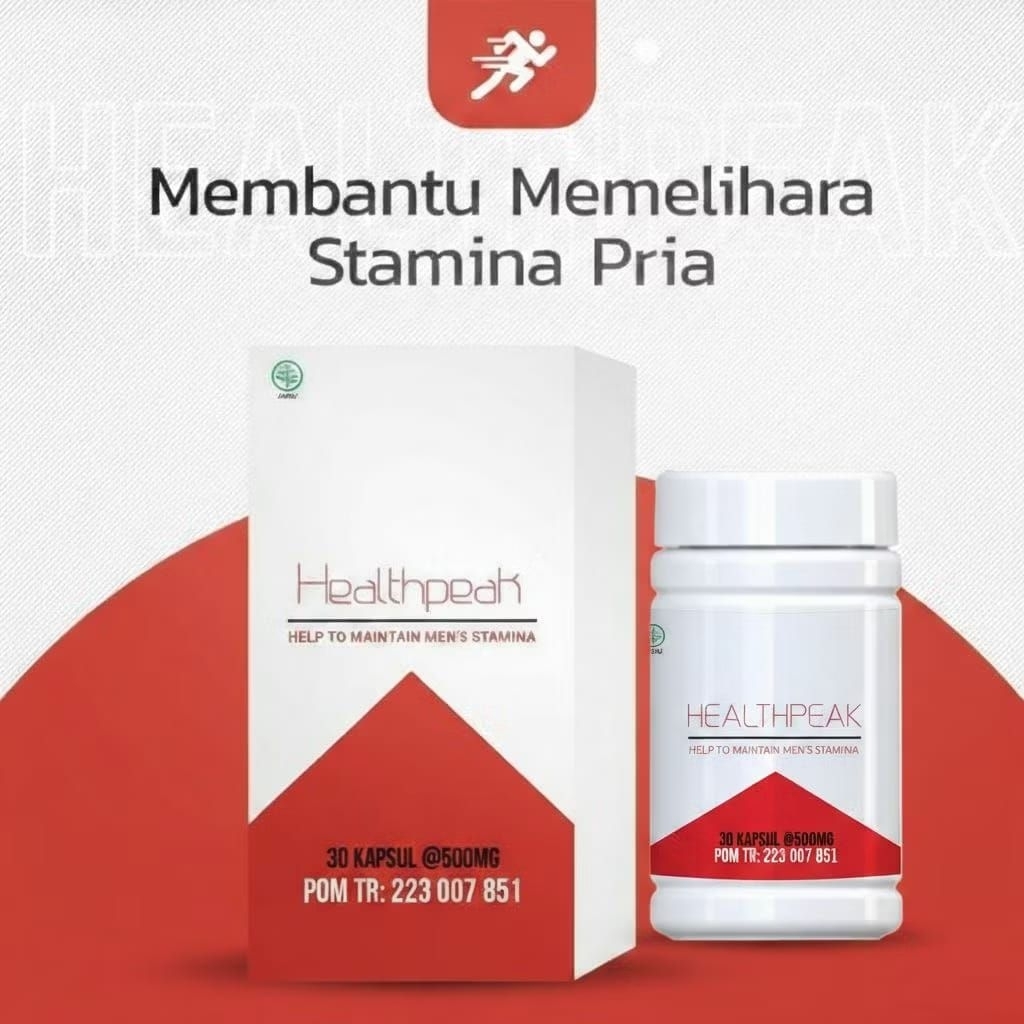 PROMO healthpeak original obat untuk pria dewasa aman BPOM RI