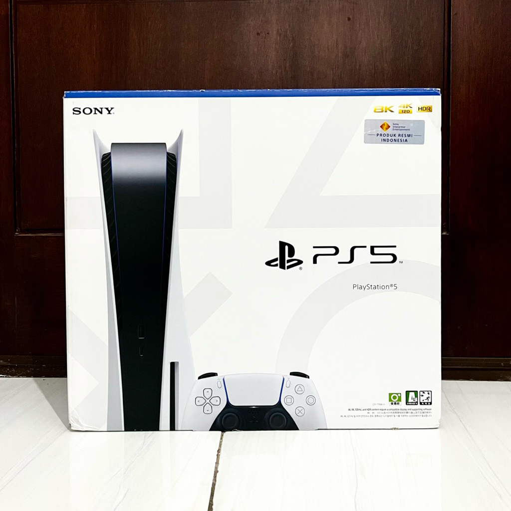 Sony Playstation 5 Fat PS5 PS 5 Fat Disc Version Fullset Ex Sony Indonesia - Second / Bekas